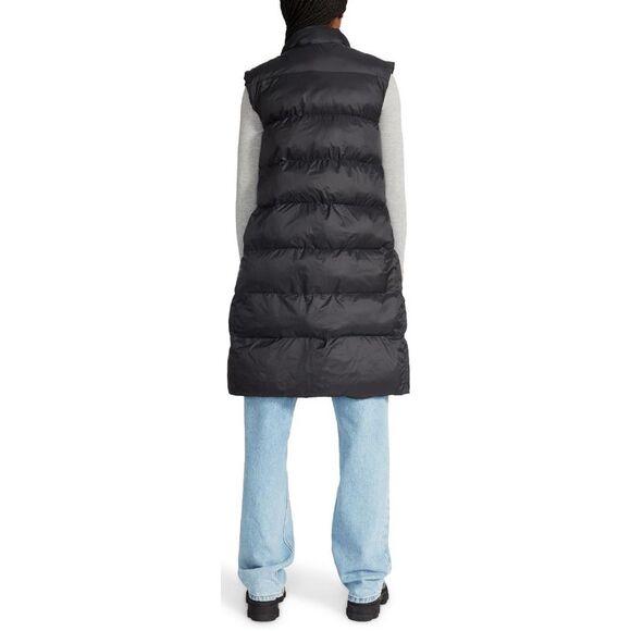Steve Madden Women's Long Quilted Outerwear Vest NWT - Picture 2 of 2